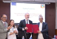 एडीबीले नेपाललाई १४ अर्ब ५९ करोड बराबर ऋण दिने