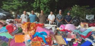 करिब एक करोडको अवैध कपडा सशस्त्र प्रहरी सर्लाहीद्वारा बरामद